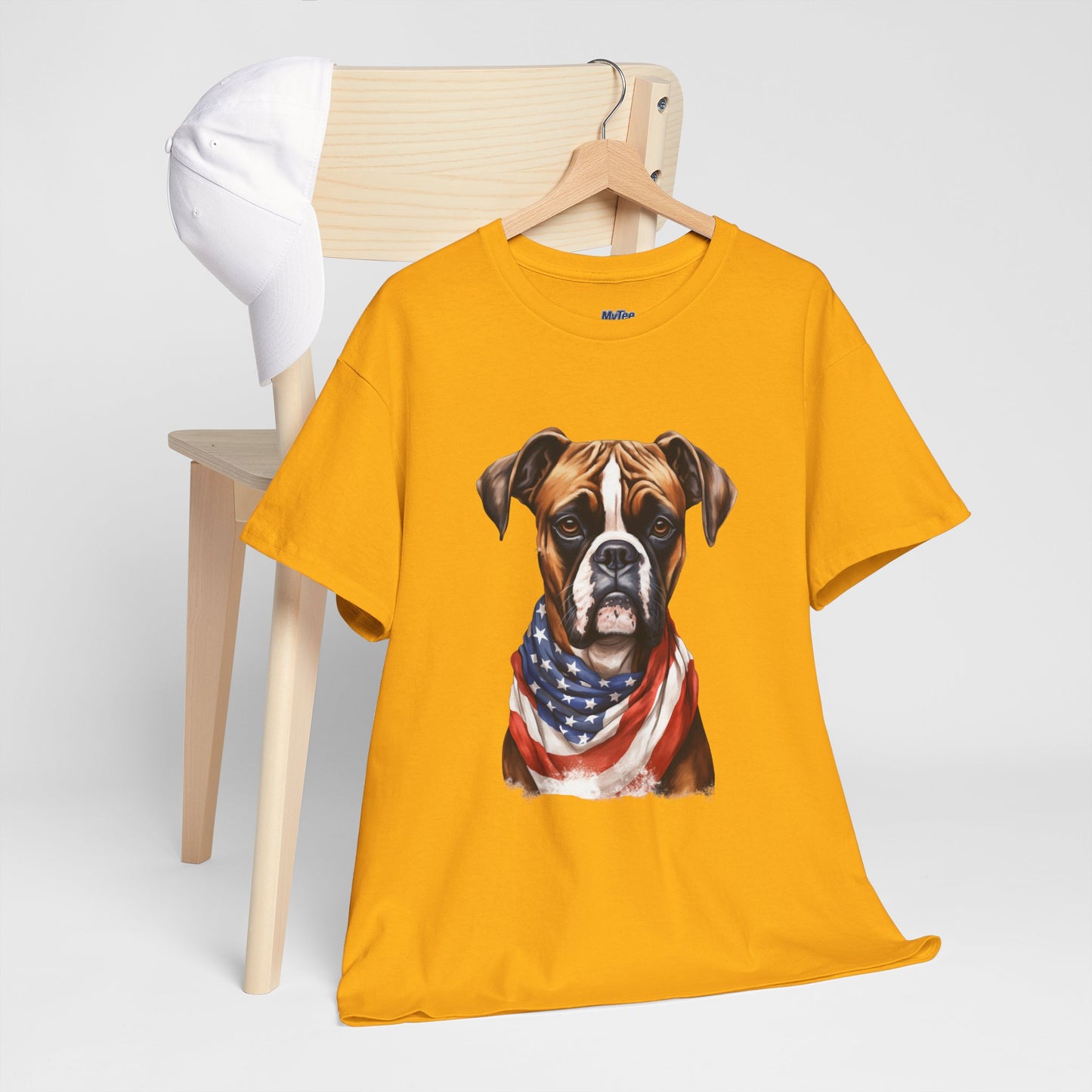 Patriotic Boxer Unisex T-Shirt