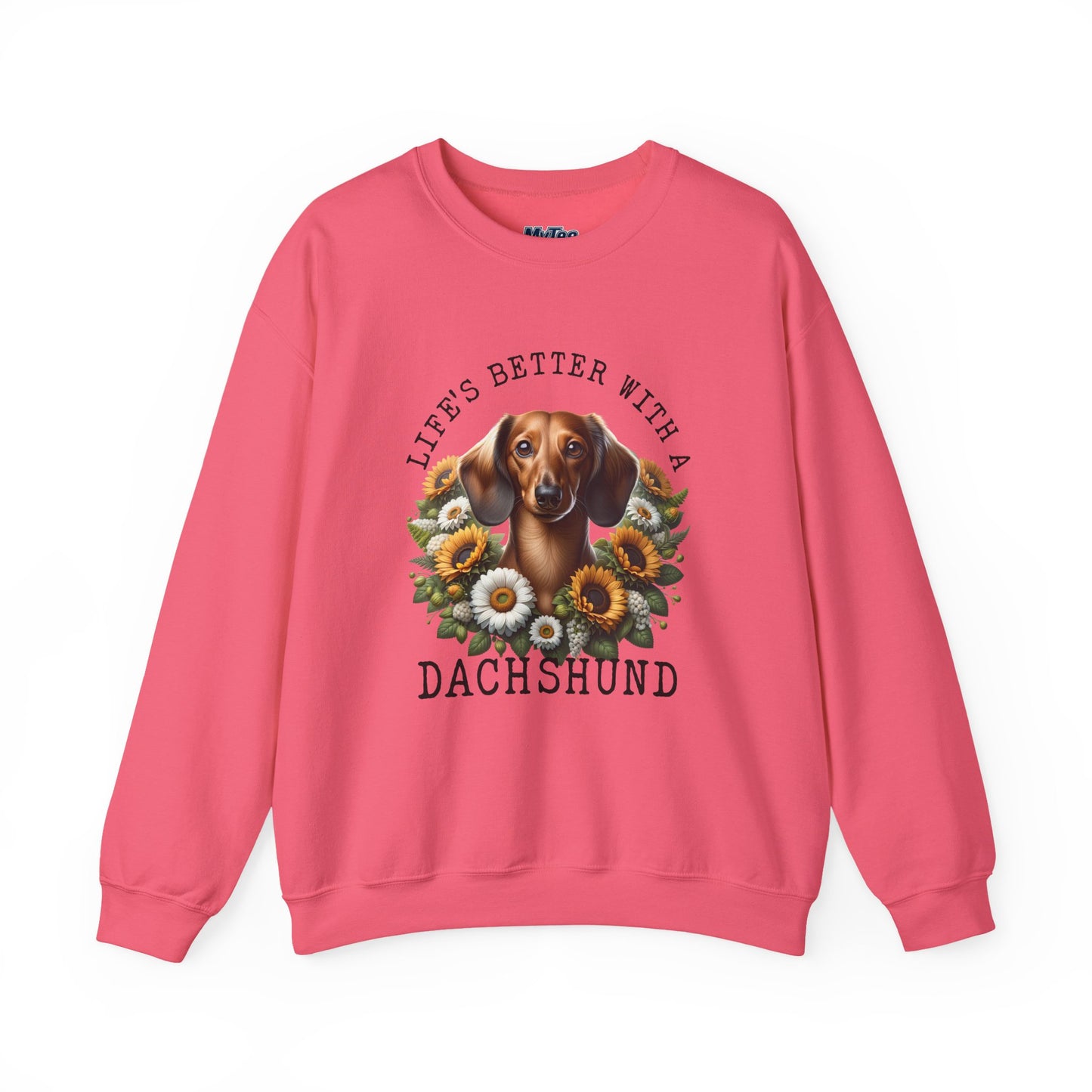 Dachshund Sunflower Unisex Hoodie