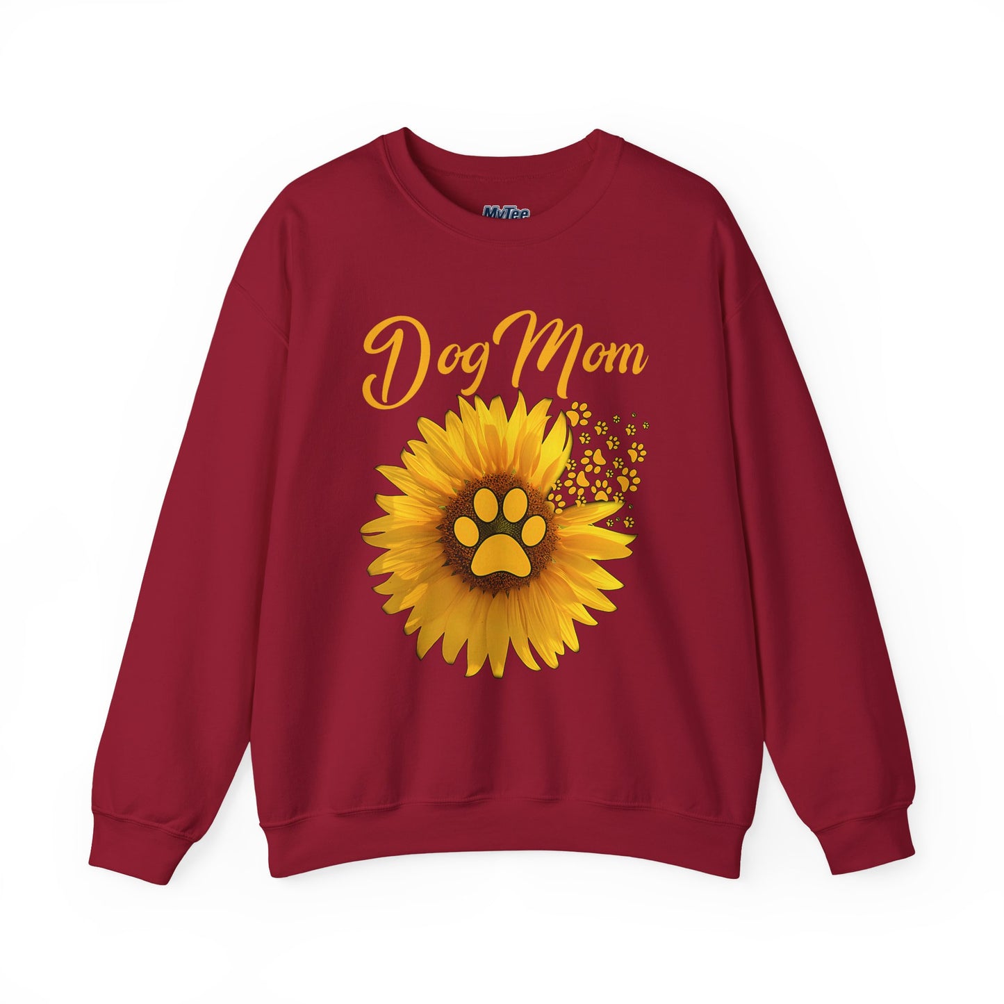 Sunflower Soul, Dog Mom Heart Sweatshirt