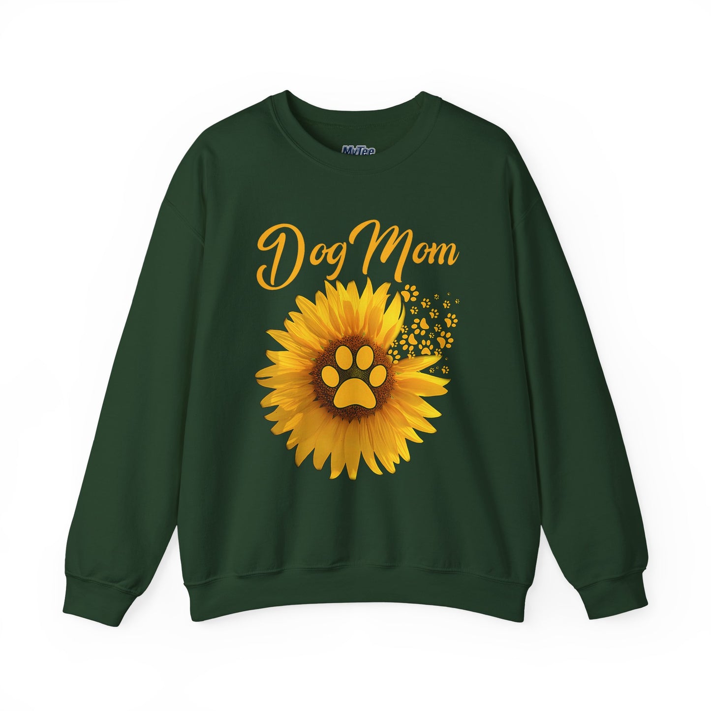 Sunflower Soul, Dog Mom Heart Sweatshirt