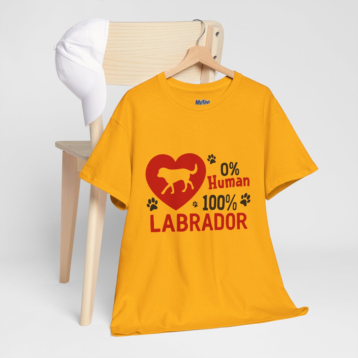 0% Human 100% Labrador Unisex T-Shirt