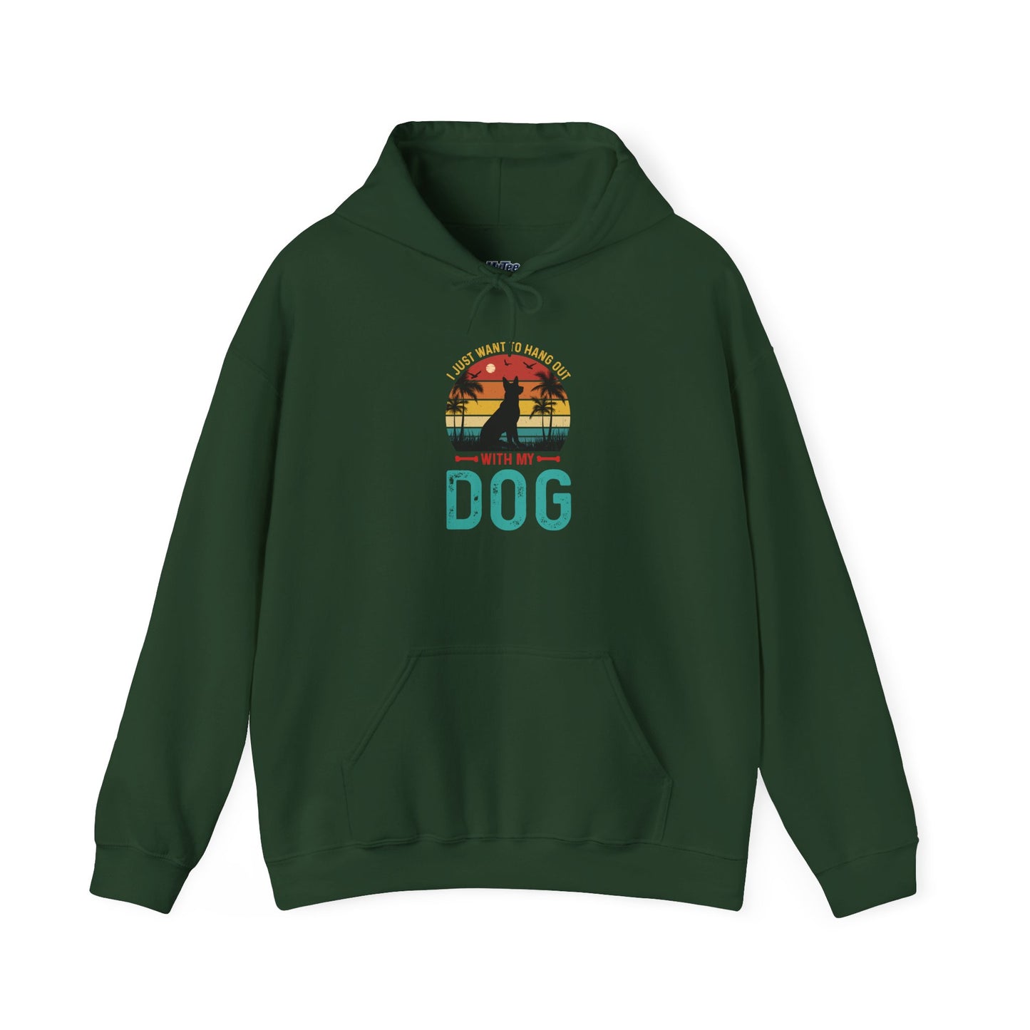 i Just Want To Hangout With My Dog' German Shephard Unisex T-Shirt