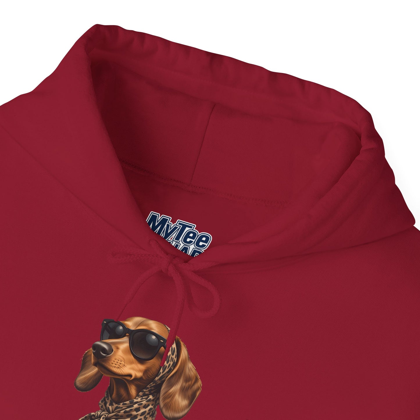Cool Dachshund Dog Sunglasses Unisex Hoodie | Dog Lover Gift, Pet-Themed Fashion