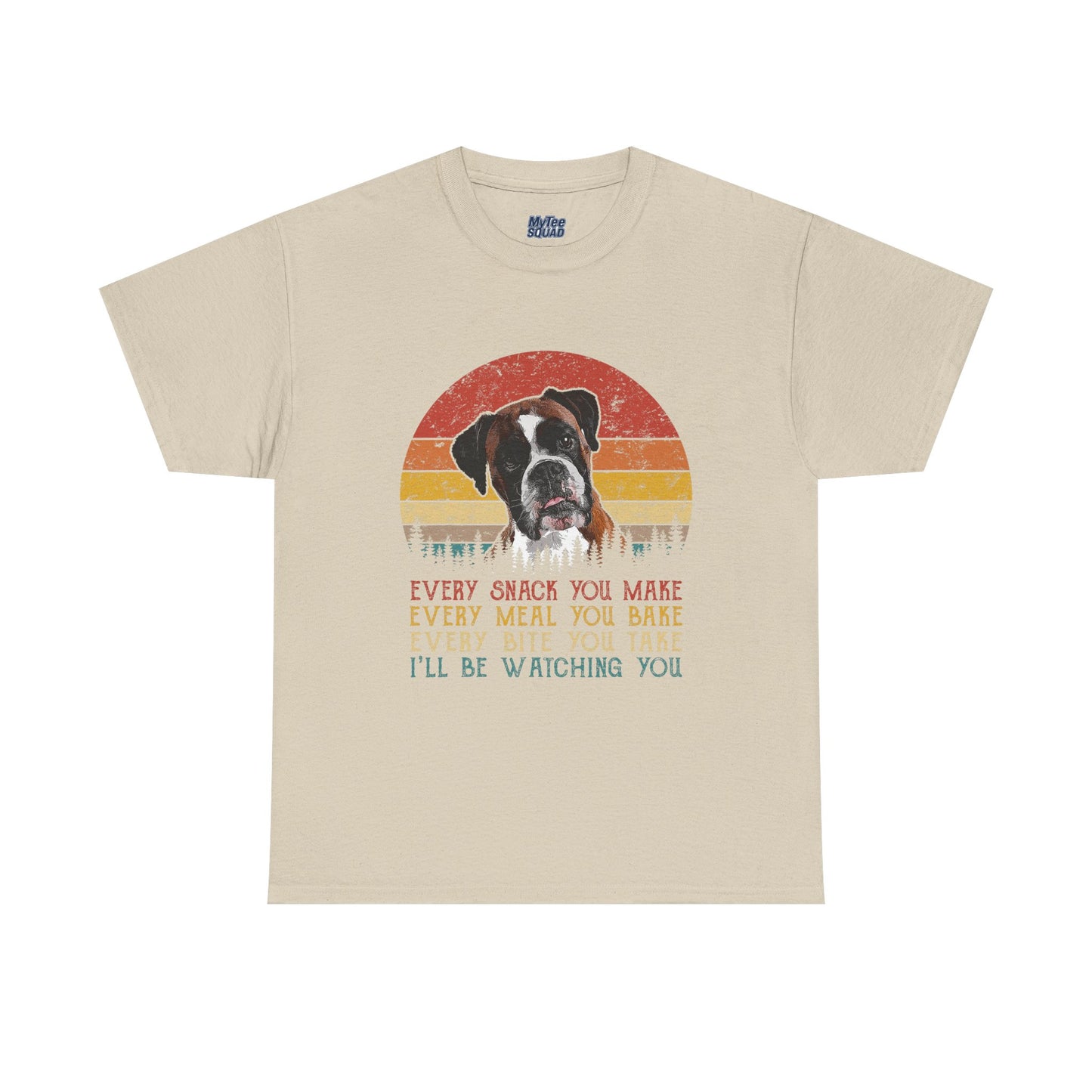 Every Snack You Make Retro Dog Lover - Cotton T-Shirt