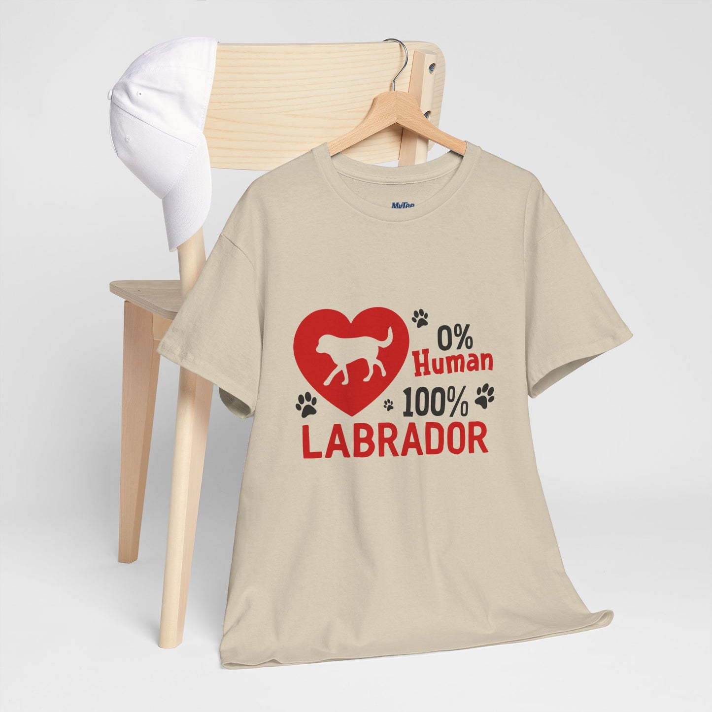 0 % Human, 100% Labrador Unisex T-Shirts