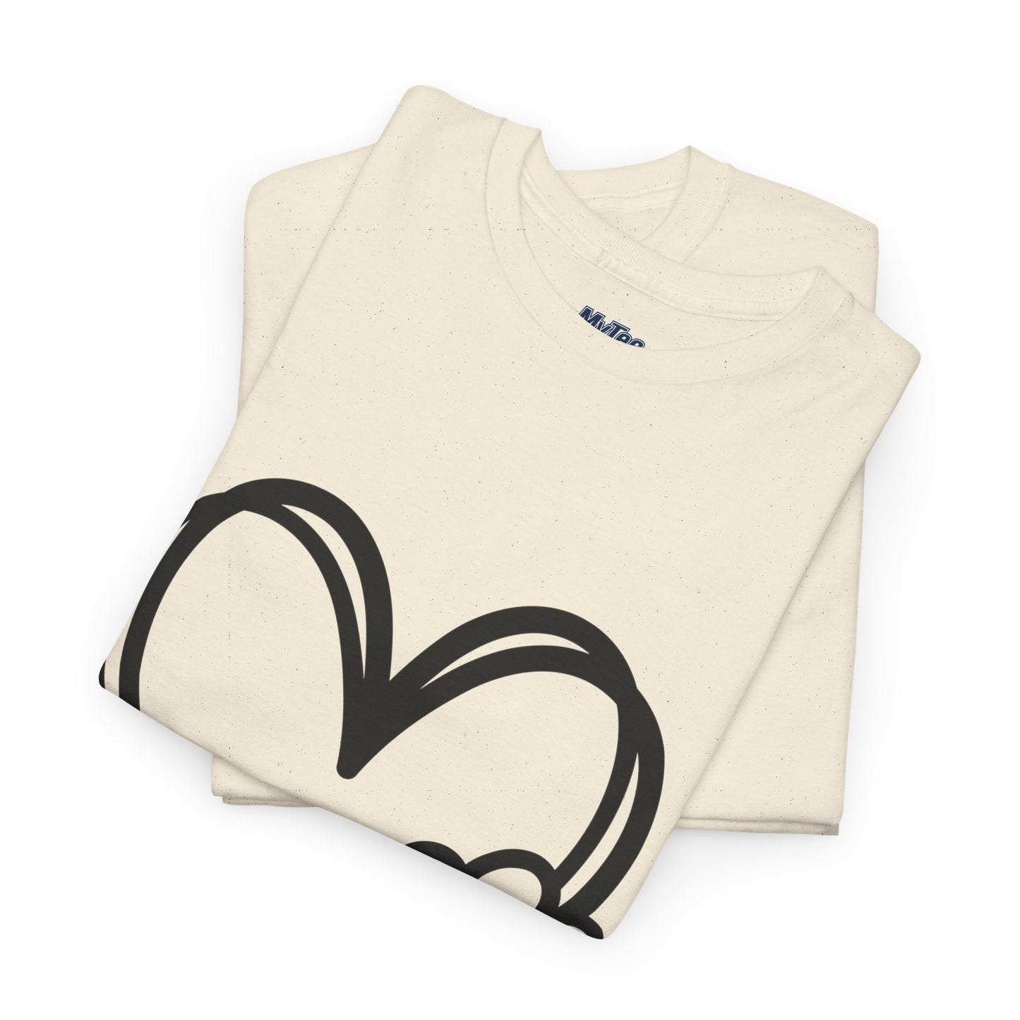 Simple Paw Heart Unisex T-Shirt – For Dog Lovers