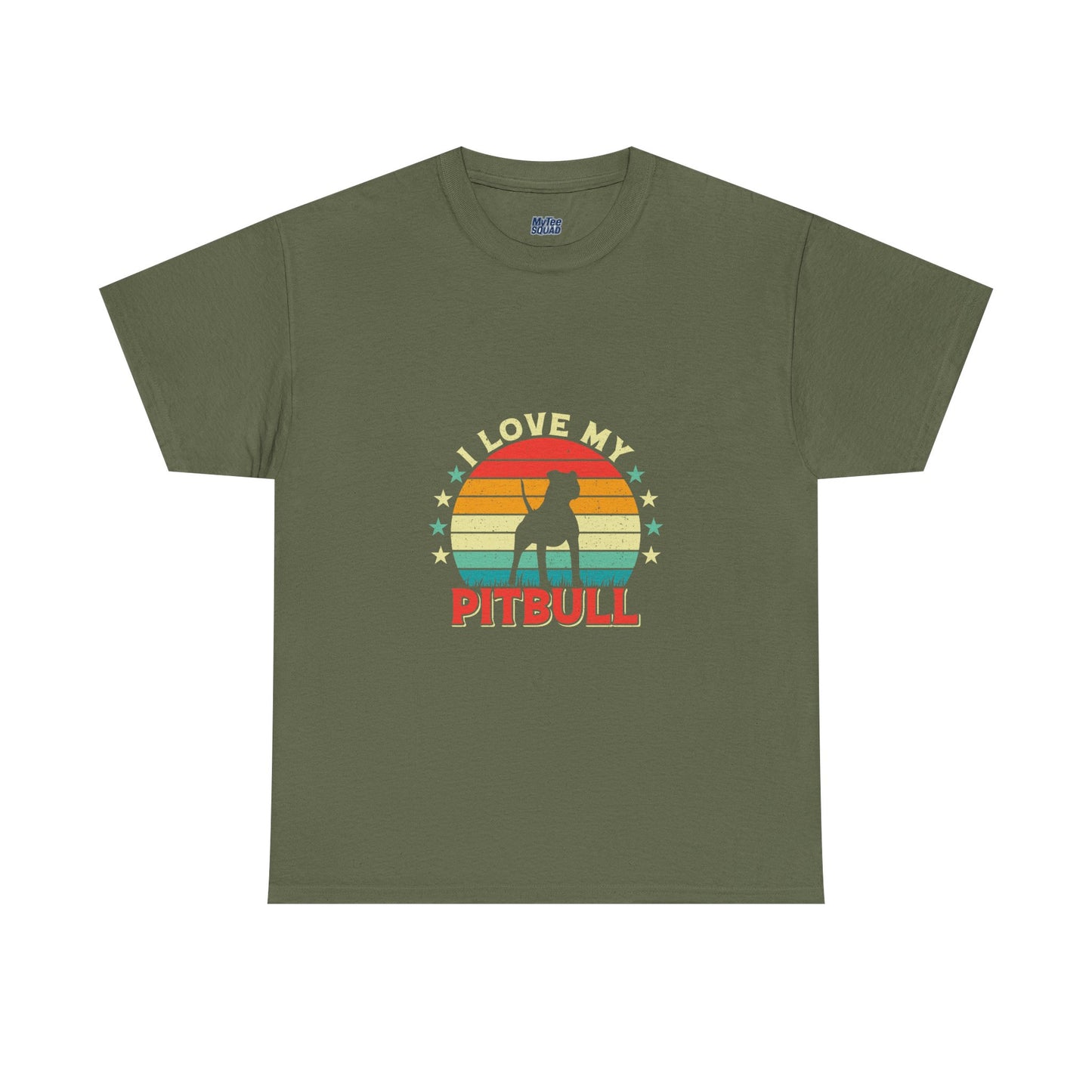 I Love My Pitbull Unisex T-Shirt | Best Gift For Dog Mom & Dad