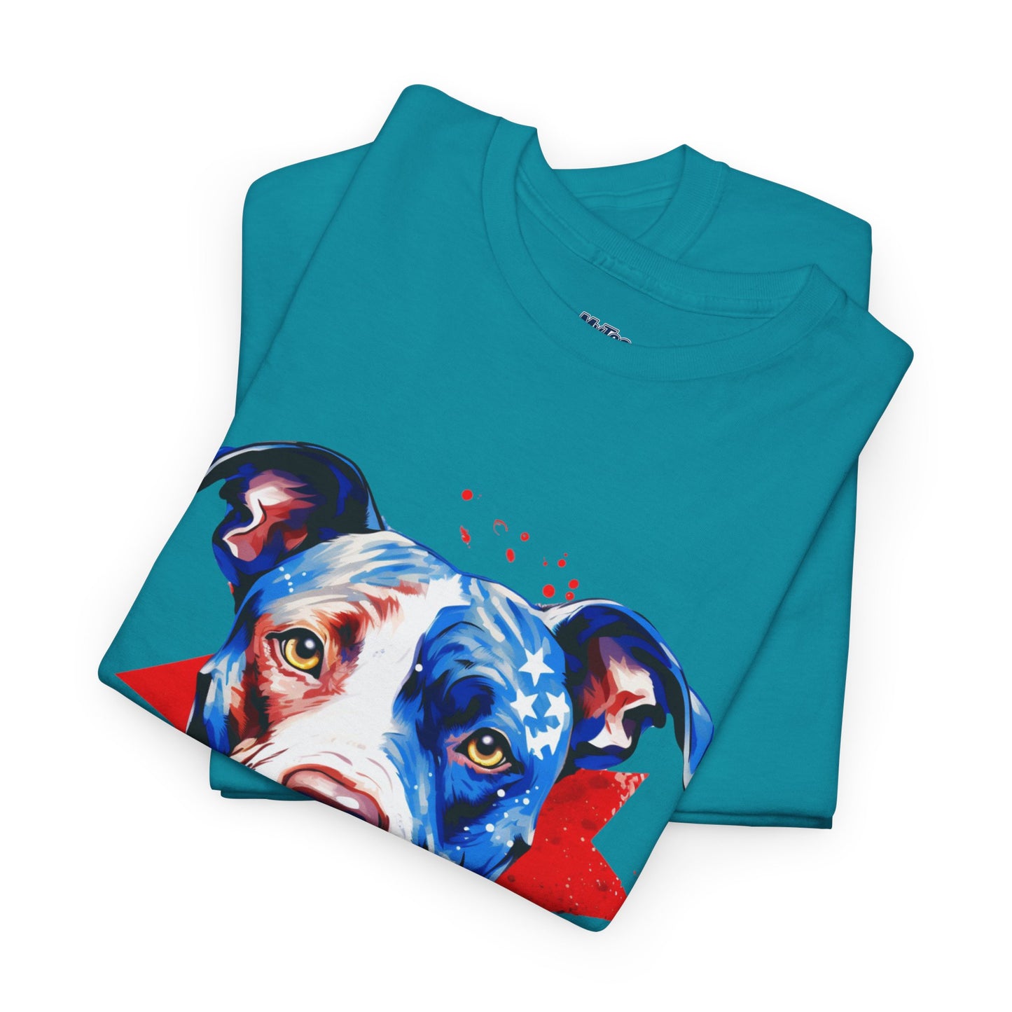 Colorful Pit Bull Unisex T-Shirts | Dog Lover