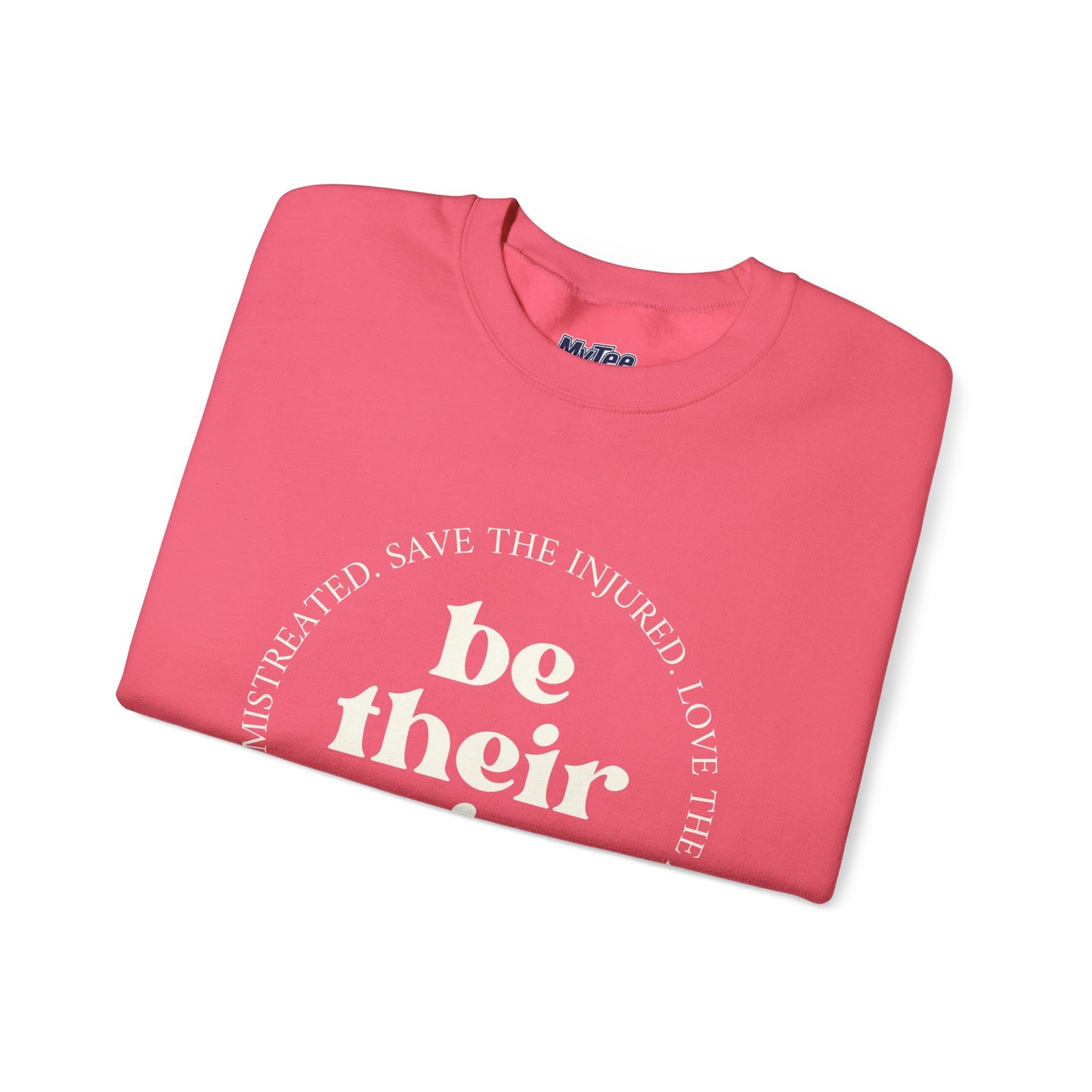 Be Their Voice Unisex Sweatshirt – Animal Shelter Support Pullover