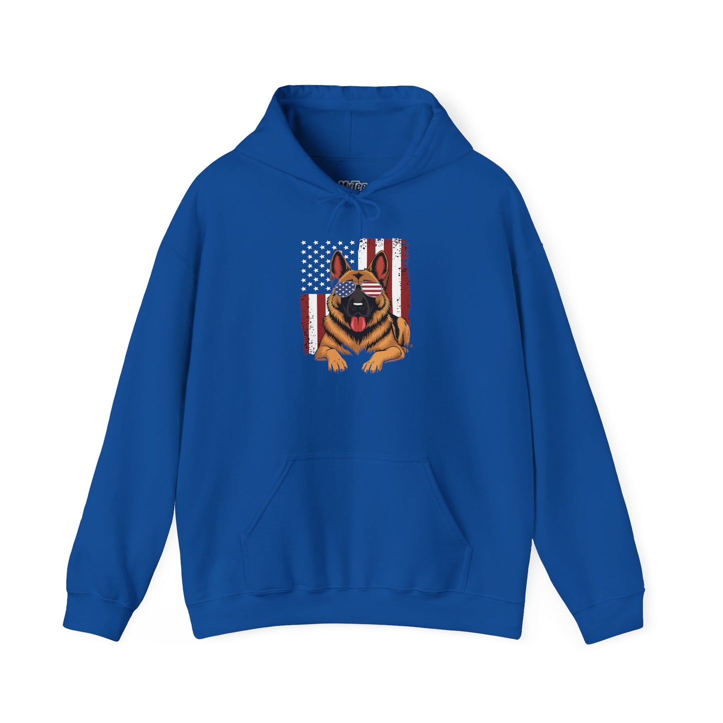 Patriotic German Shephard Dog Unisex Hoodie