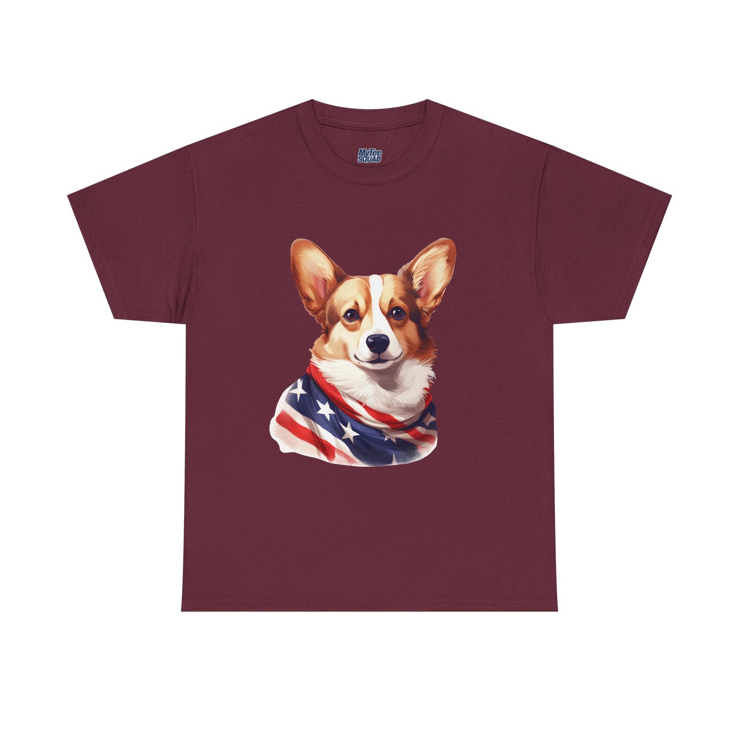 Patriotic Pembroke Welsh Corgi Unisex T-Shirt