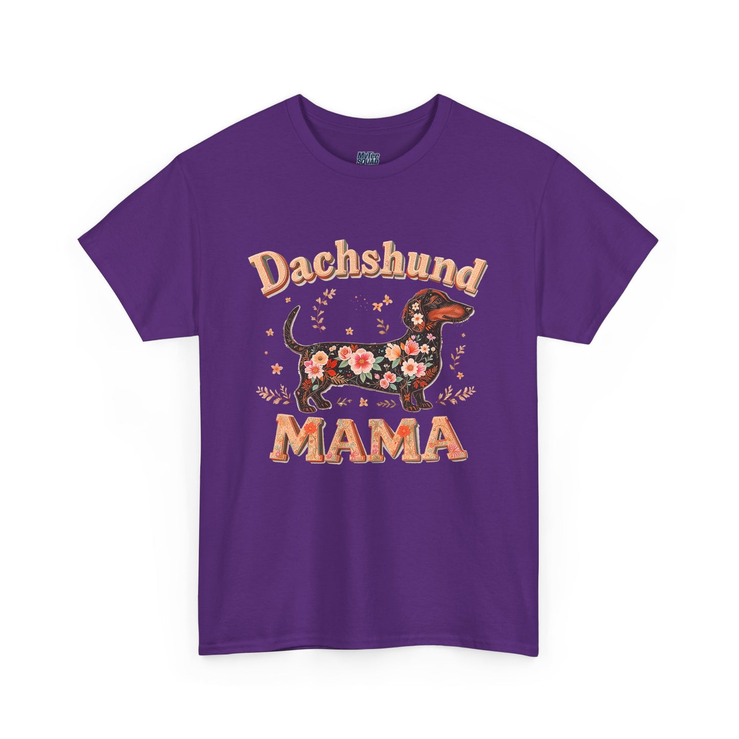 Dachshund Mama T-Shirt – Cute Floral Pup Lover Tee