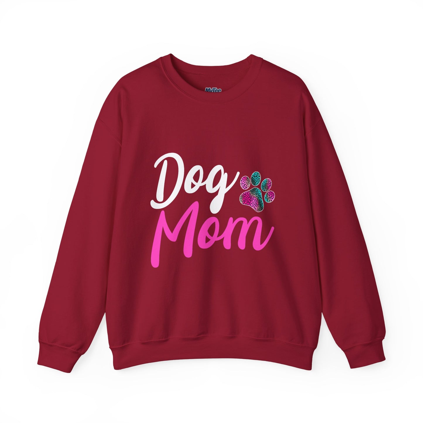 Snug Life: Dog Mom Edition – Graphic Crewneck Sweatshirt
