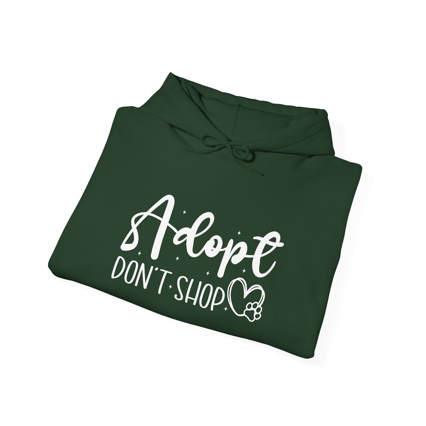 Adopt Don’t Shop Unisex Hoodie – Soft Statement Wear For Animal Lovers