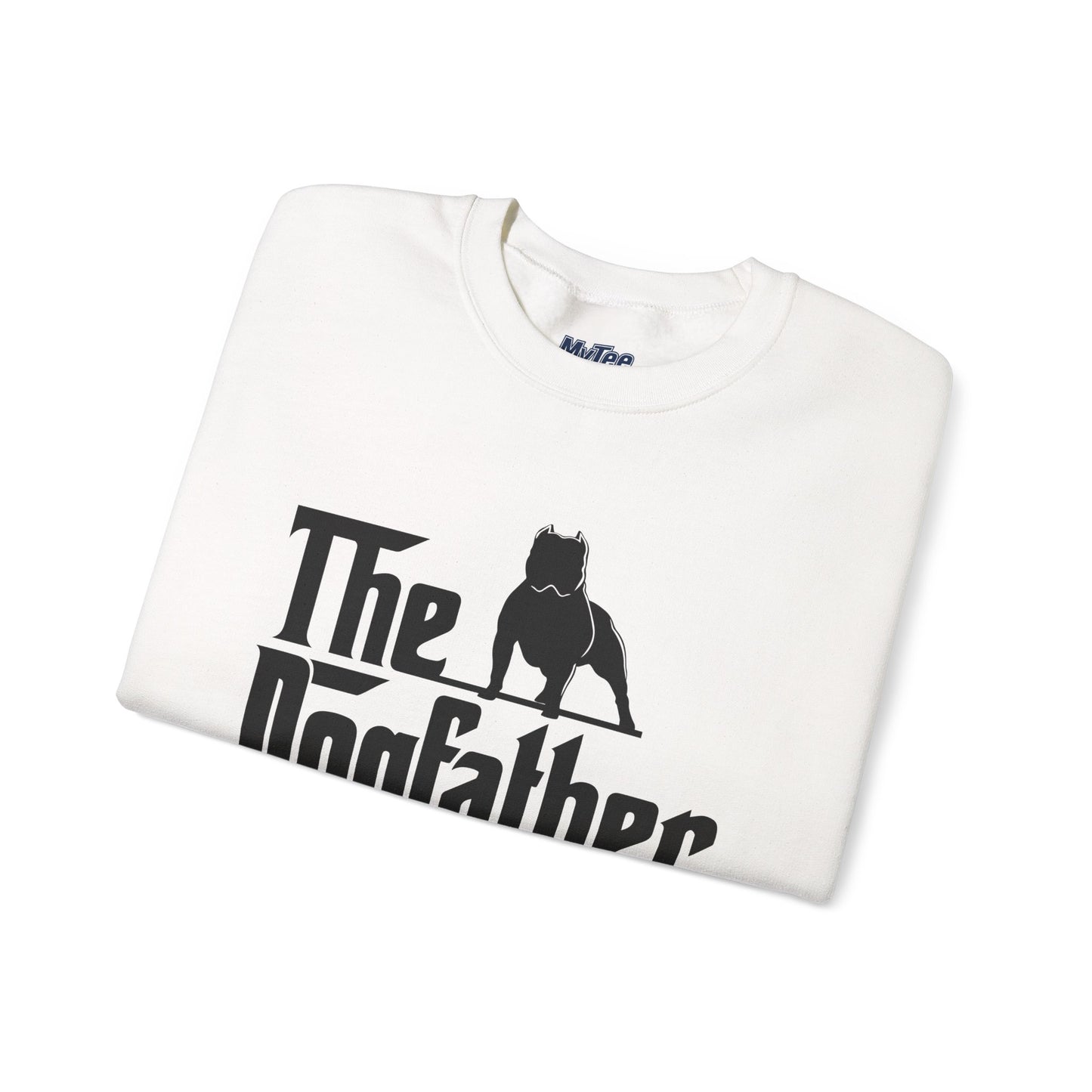 The Dogfather Crewneck Sweatshirt | Cozy Dog Dad Gift