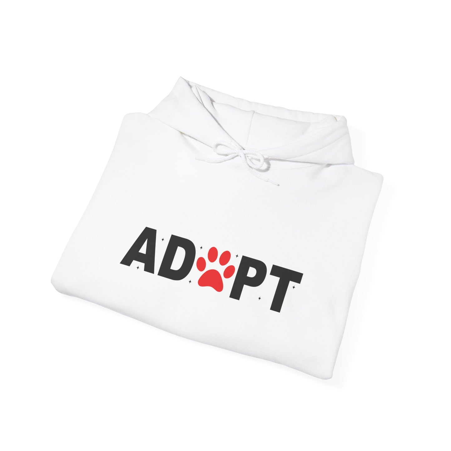 Adopt Paw Unisex Hoodie – Shelter Love Wrapped In Cotton