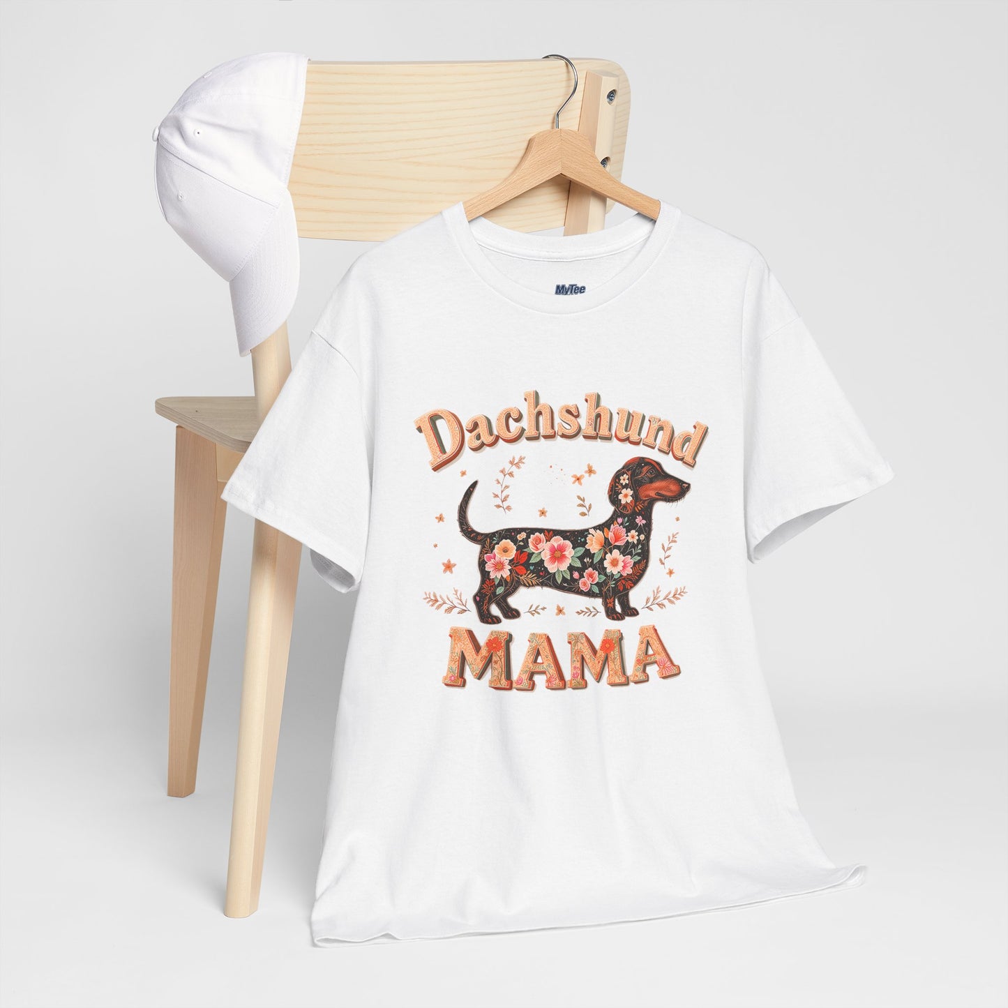 Dachshund Mama T-Shirt – Cute Floral Pup Lover Tee