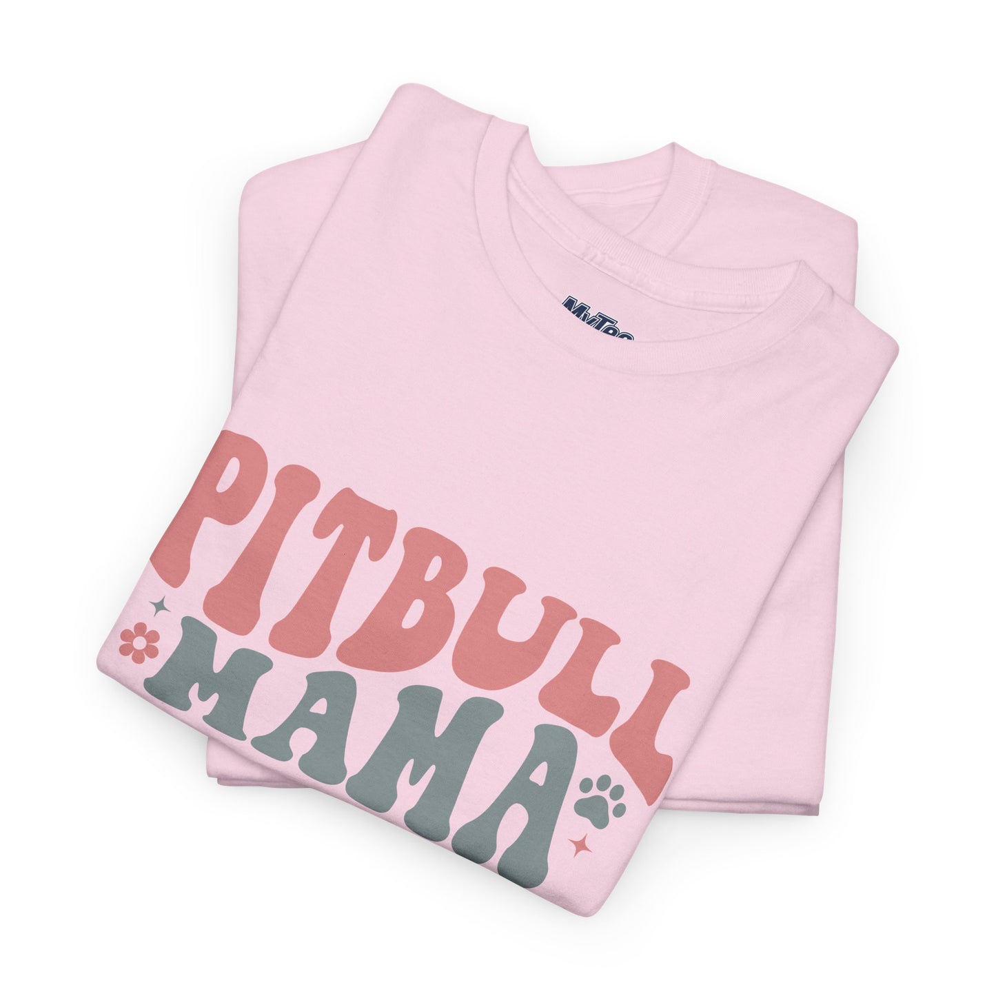 Pitbull Mama Tee – Cute Casual Shirt for Dog Moms & Pet Lovers