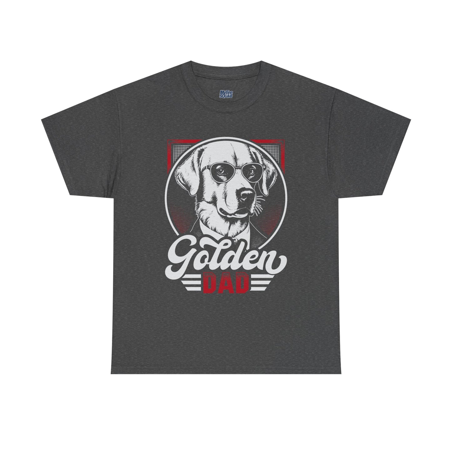 Golden Dad, Golden Retriever T-Shirt | Best For Dog Dad
