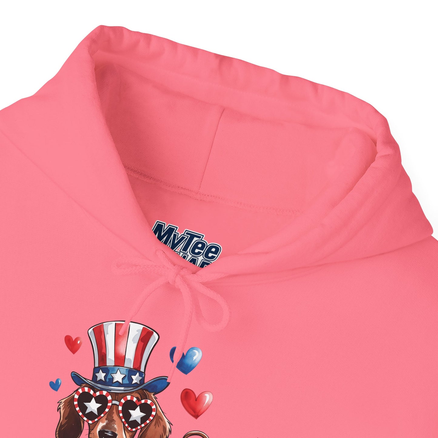 Patriotic Dachshund Unisex Hoodie - Perfect For 4th Of July