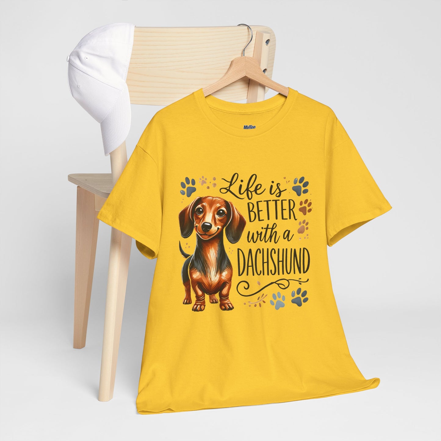 Life Is Better With A Dachshund Unisex T-Shirts | Everyday Dog Lover Style