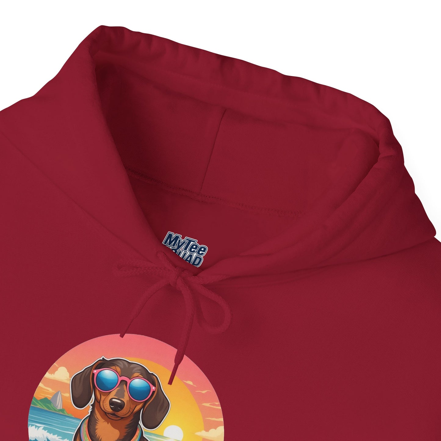 Dachshund Lover's Sunset Unisex Hoodie
