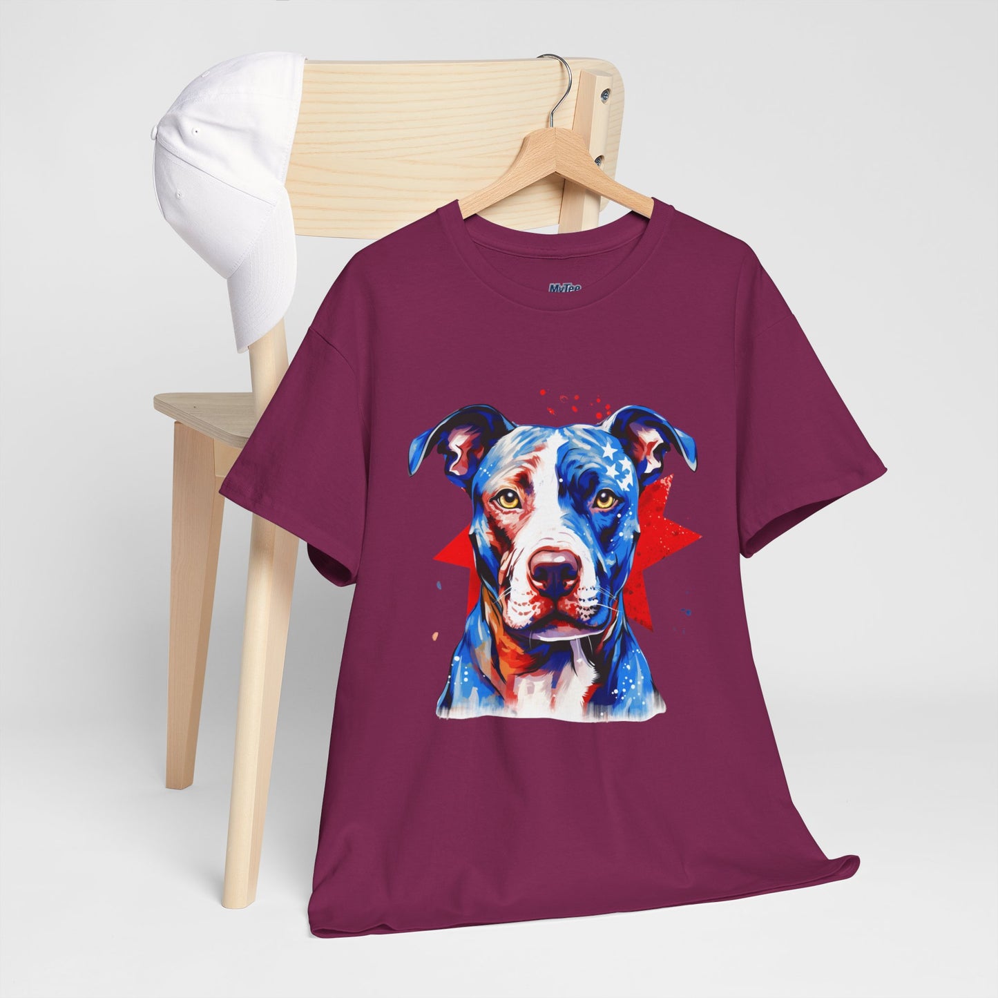 Colorful Pit Bull Unisex T-Shirts | Dog Lover