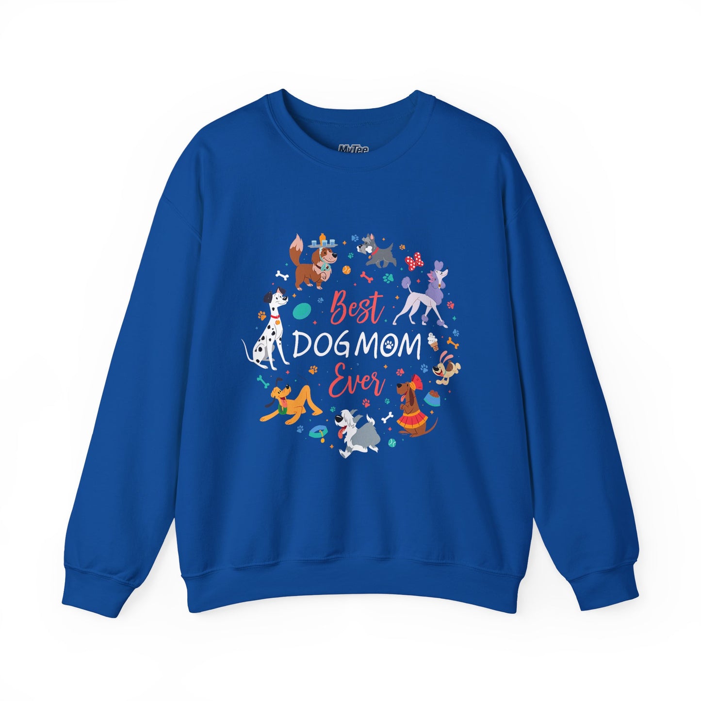 Best Dog Mom Ever Sweatshirt | Warm & Furry Crewneck