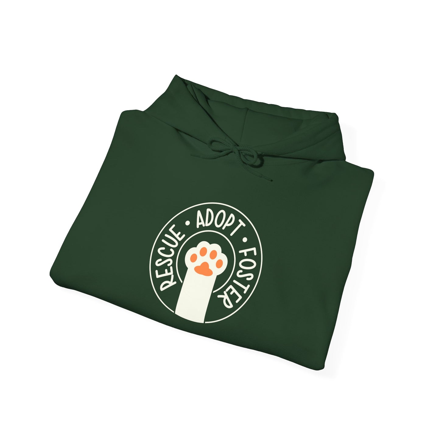 Rescue Adopt Foster Unisex Hoodie | Adoption Awareness