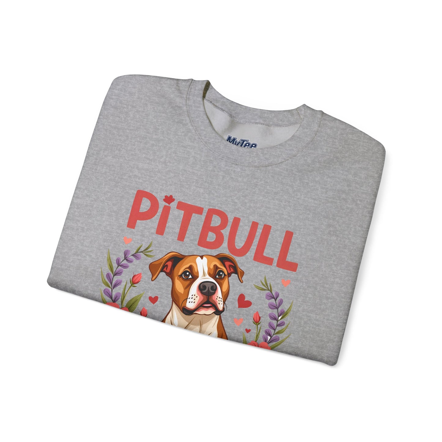 Pitbull Mama Life Sweatshirt – Comfy Wear for Pup Moms