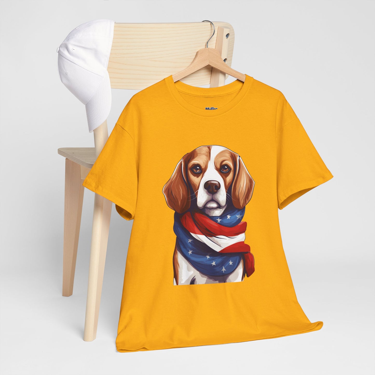 Patriotic Beagle Unisex T-Shirt