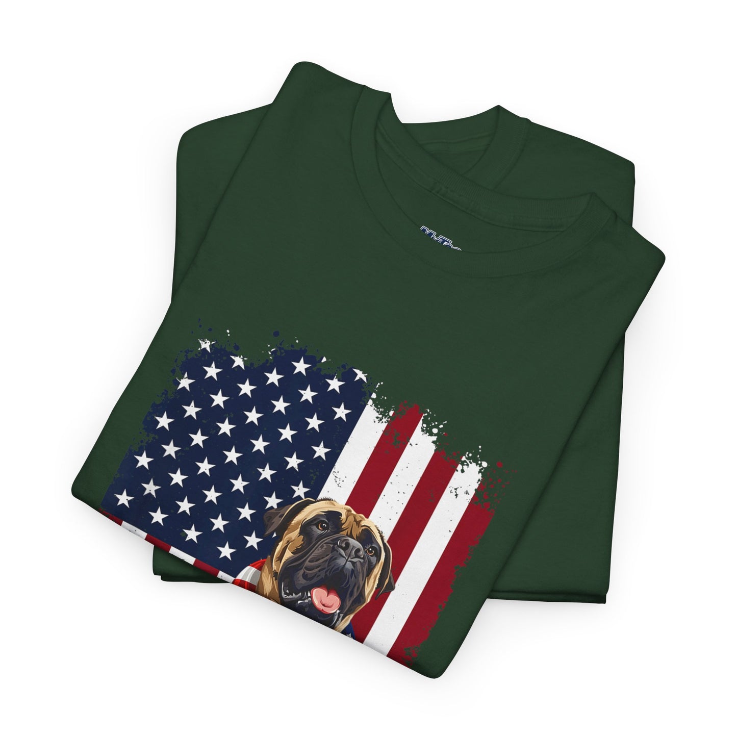Patriotic English Mastiff Unisex T-Shirt