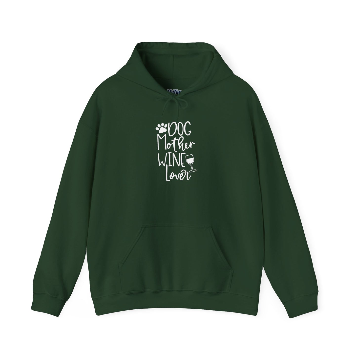 Dog Mother Wine Lover Hoodie | Gift For Dog Moms