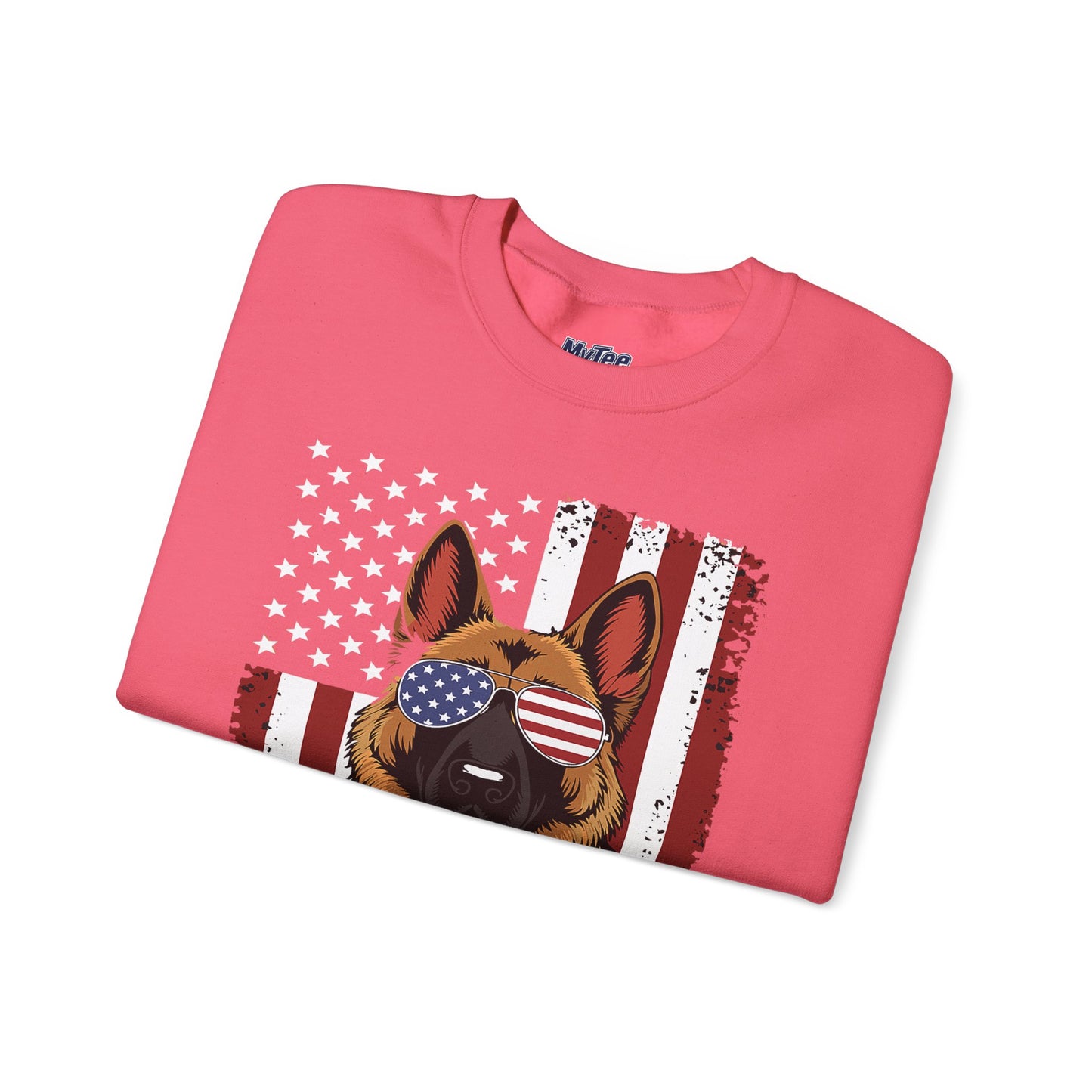 Patriotic German Shephard Dog Unisex Sweatshirt