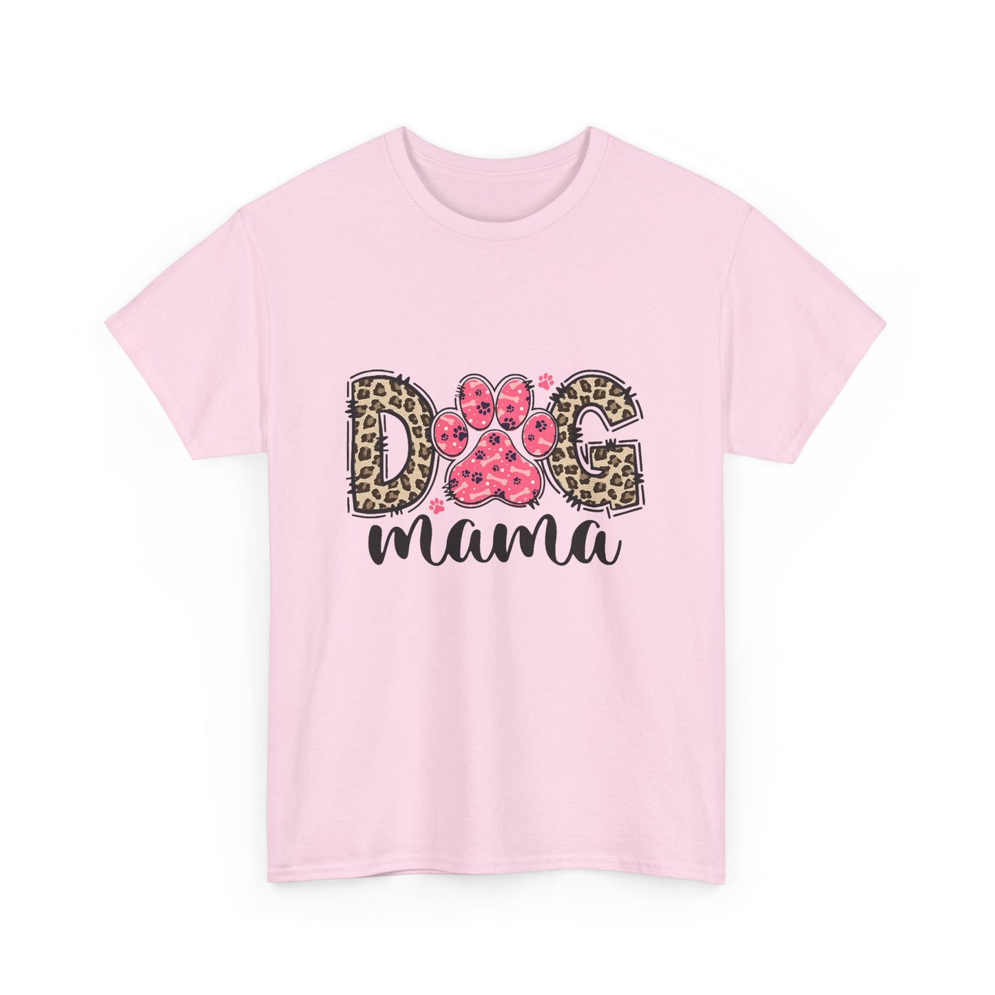 Dog Mama Graphic Cotton T-Shirt | Perfect for Pet Lovers