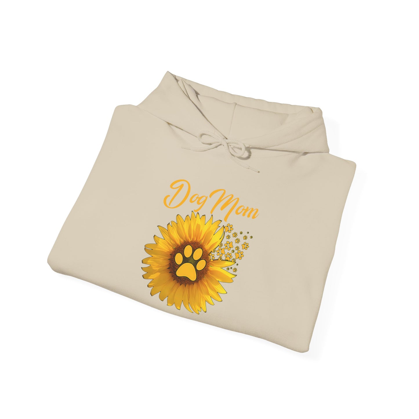 Sunflower Soul, Dog Mom Heart Hoodie