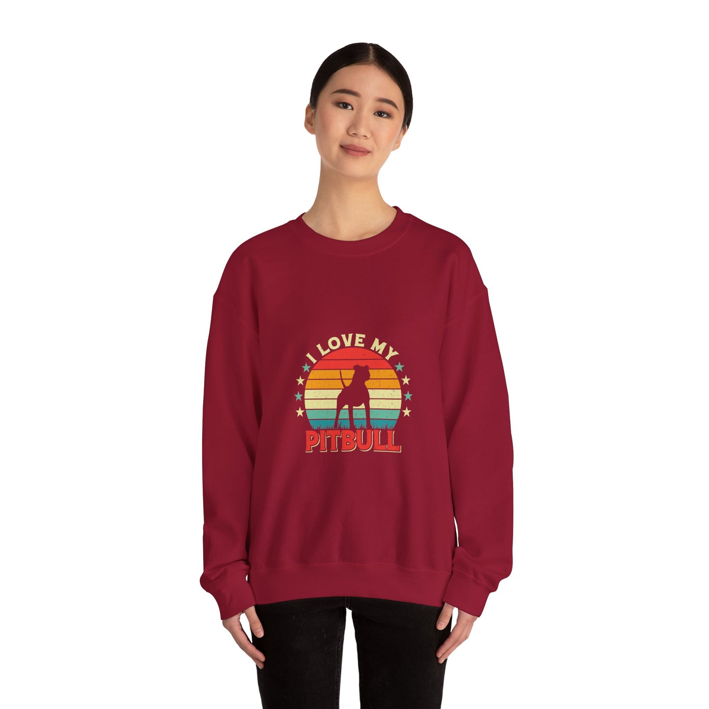 I Love My Pitbull Unisex Sweatshirts