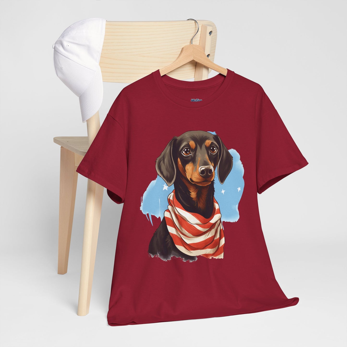 Patriotic Dachshund Unisex T-Shirt