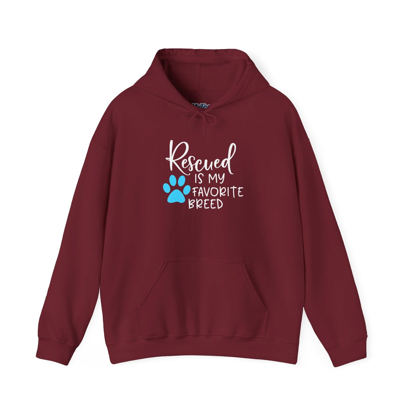 Rescued Is My Favorite Breed Unisex Hoodie – Shelter Dog Support