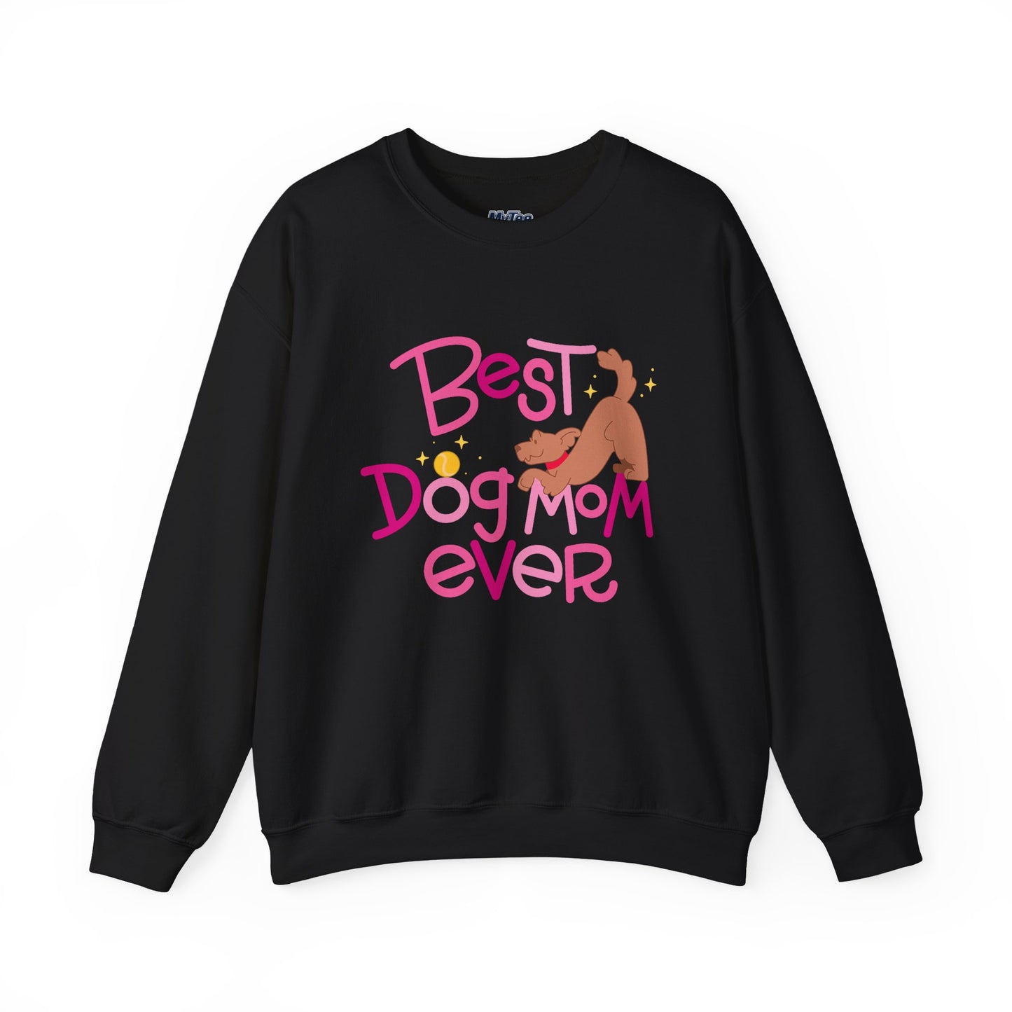 Best Dog Mom Ever Crewneck Sweatshirt | Gift For Dog Moms