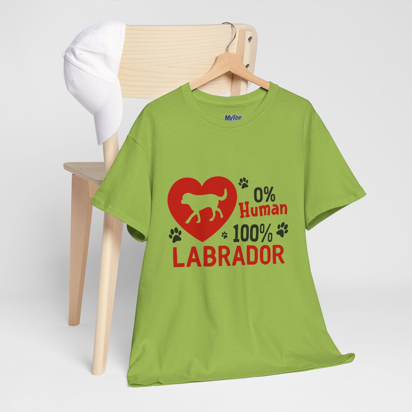0% Human 100% Labrador Unisex T-Shirt
