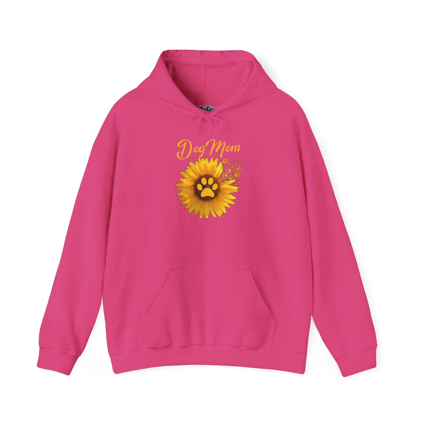 Sunflower Soul, Dog Mom Heart Hoodie