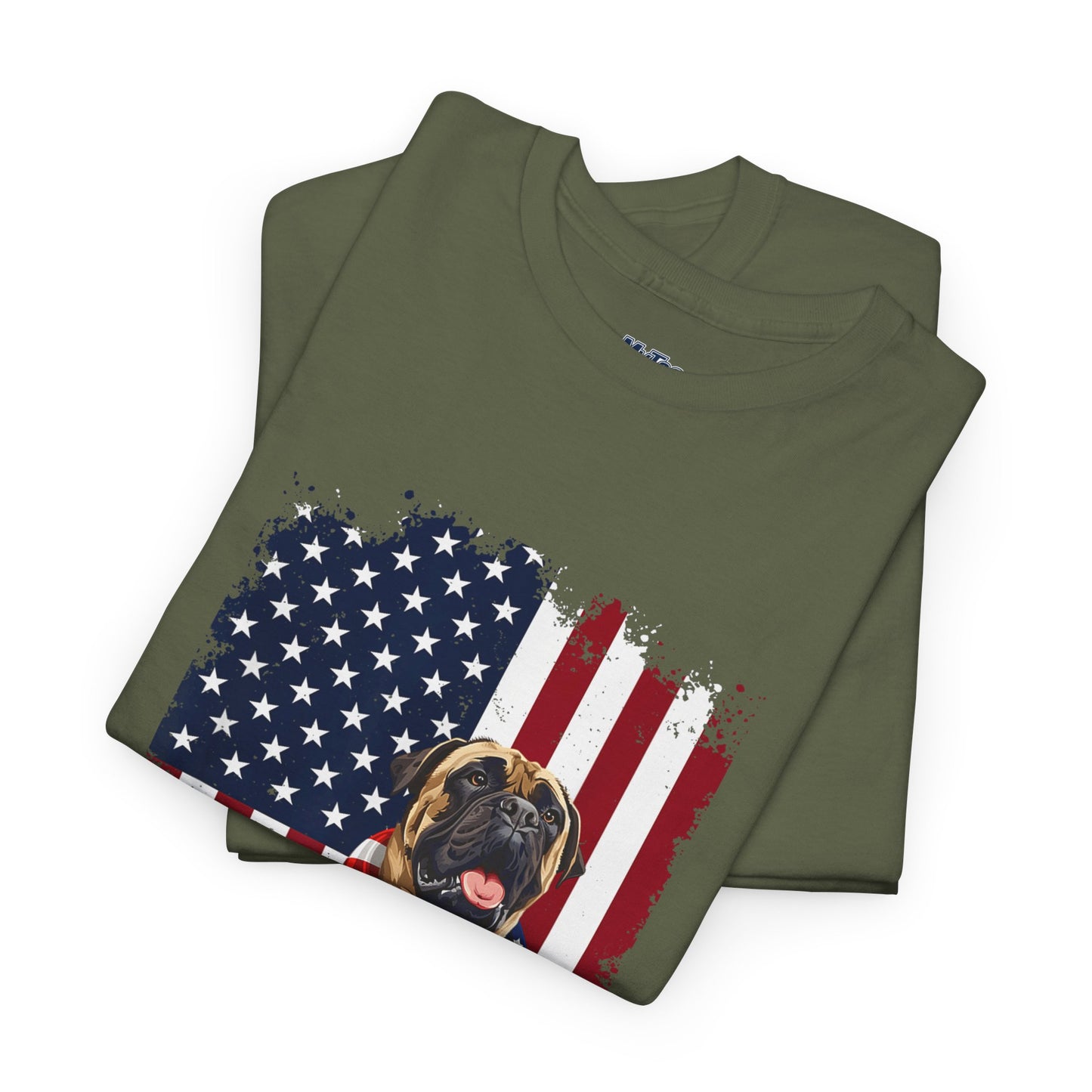 Patriotic English Mastiff Unisex T-Shirt