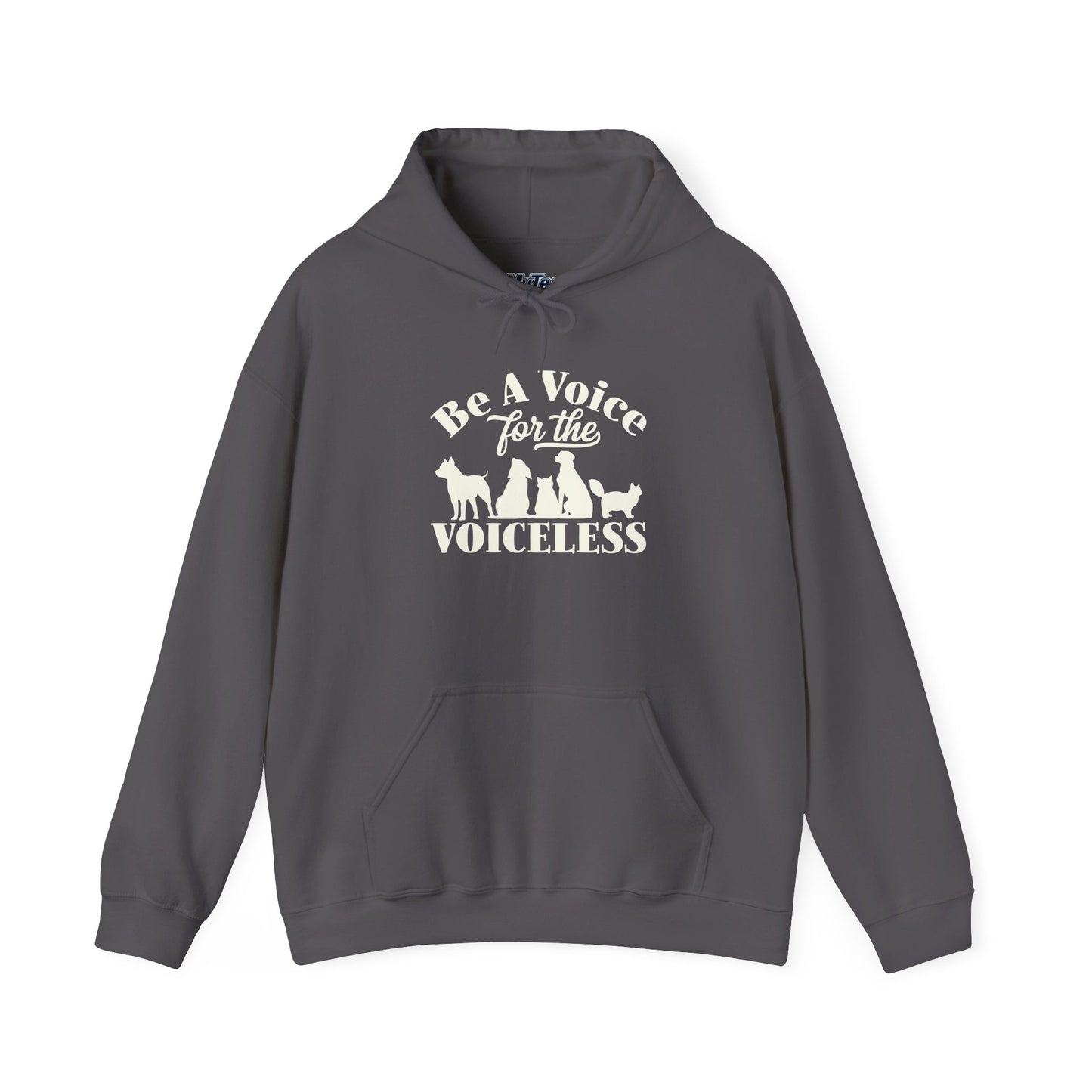 Be A Voice For The Voiceless Unisex Hoodie – Animal Rescue Awareness