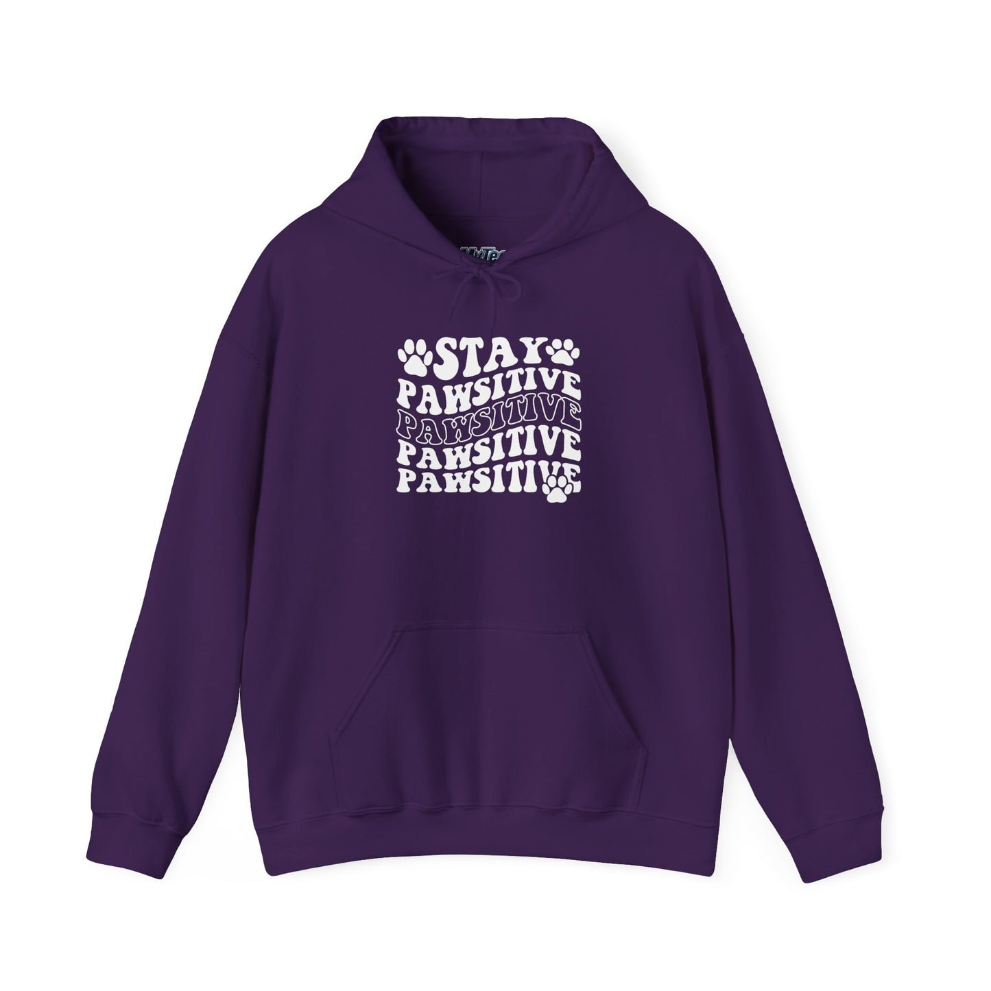 Stay Pawsitive Unisex Hoodie | Perfect for Celebrations & Holidays