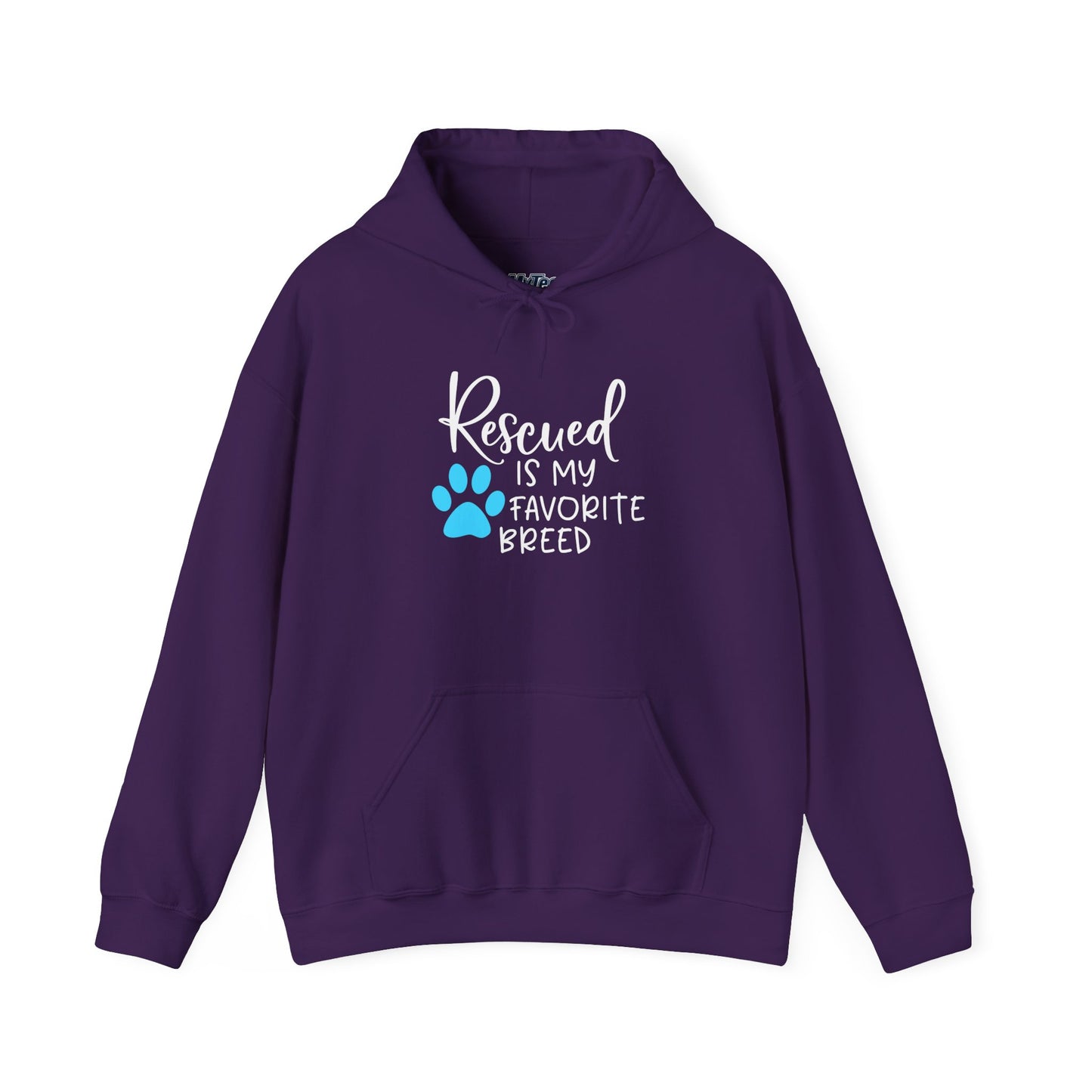Rescued Is My Favorite Breed Unisex Hoodie – Shelter Dog Support