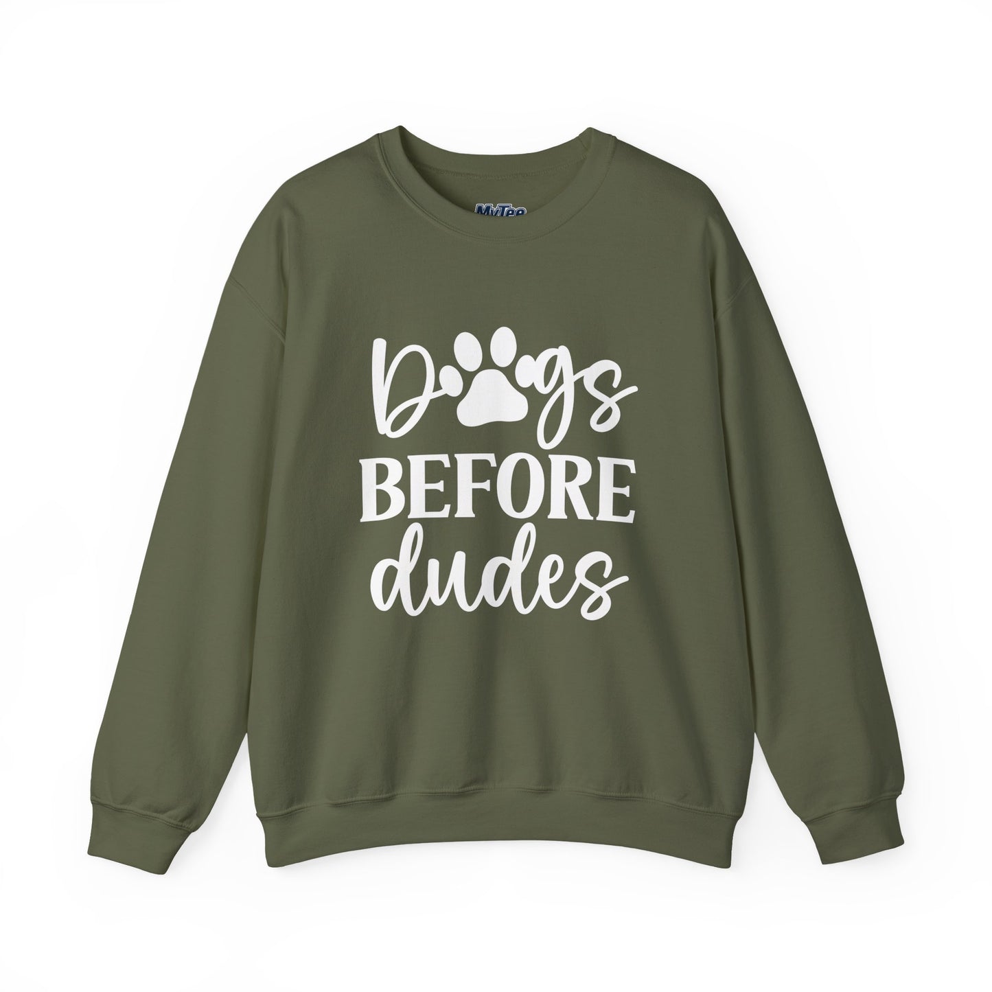 Dogs Before Dudes Unisex Sweatshirt – Cozy Pet Lover Pullover