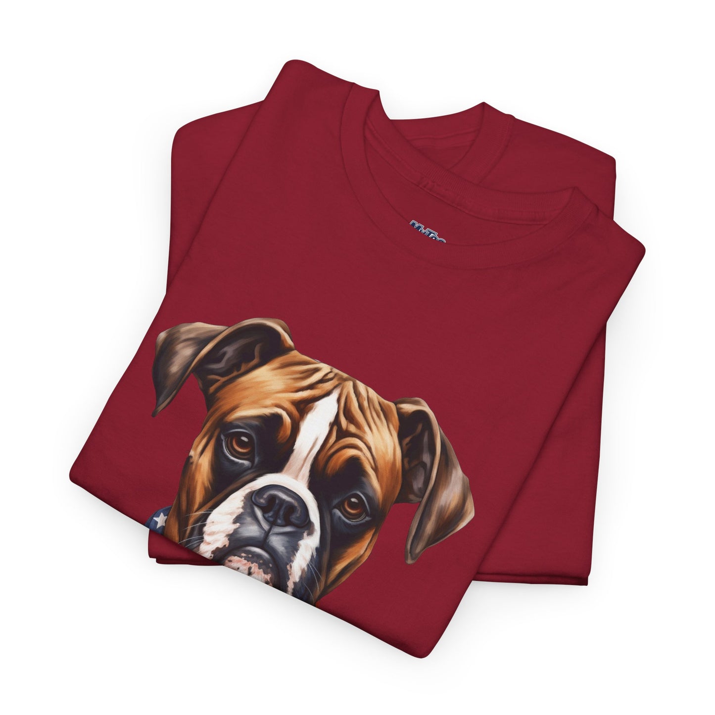 Patriotic Boxer Unisex T-Shirt