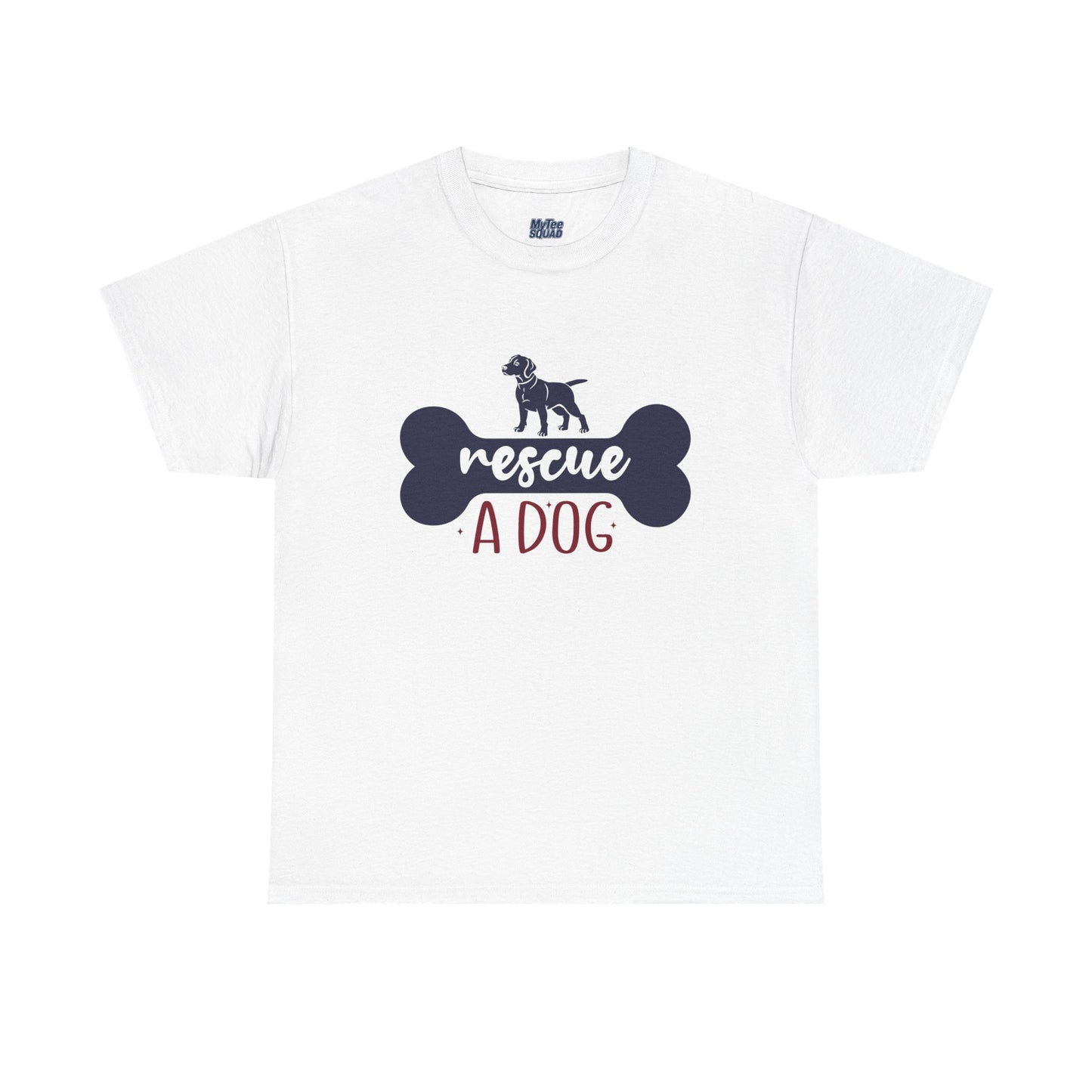 Rescue a Dog Unisex Cotton T-shirt | Dog Lover