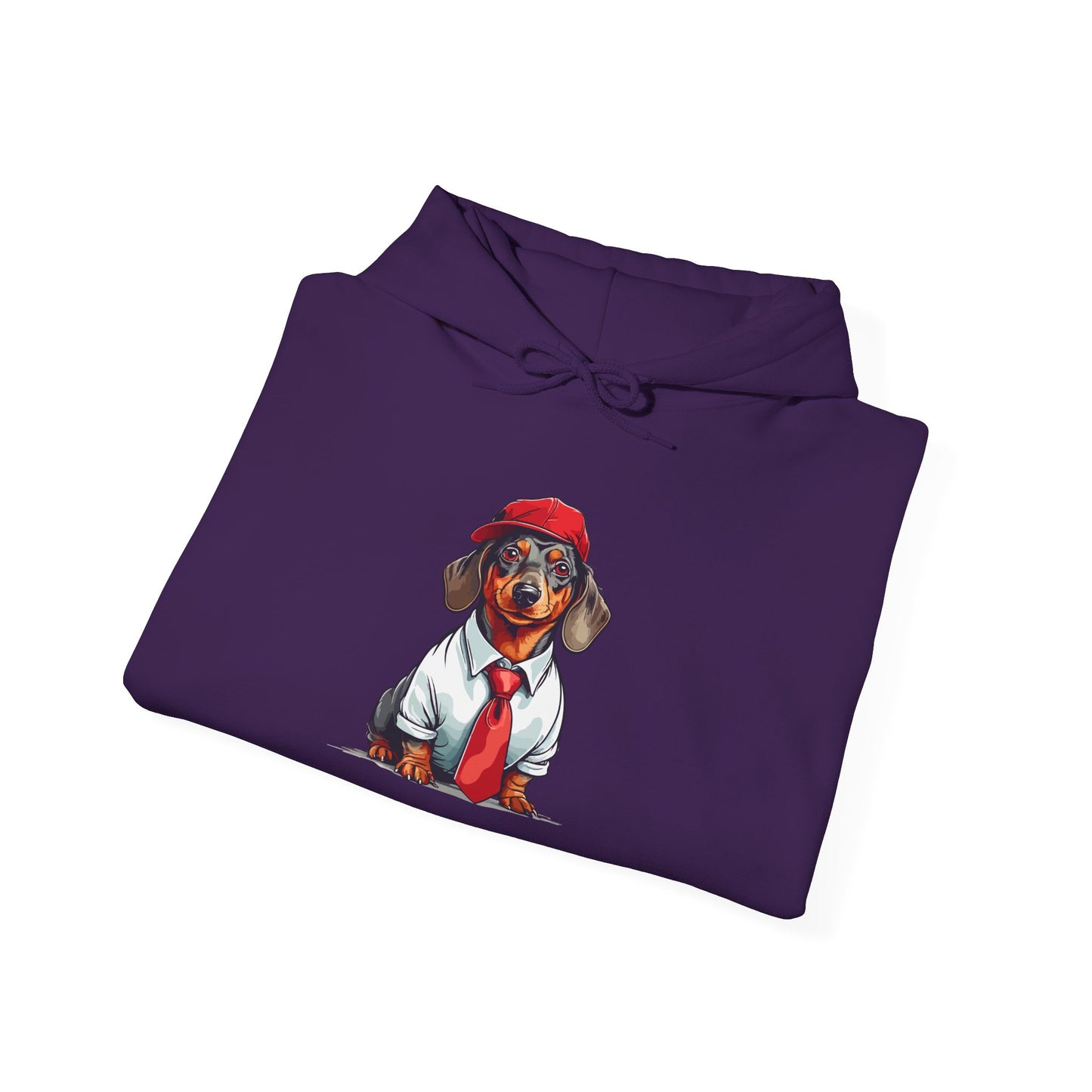 Dachshund Casual Boss Unisex Hoodie